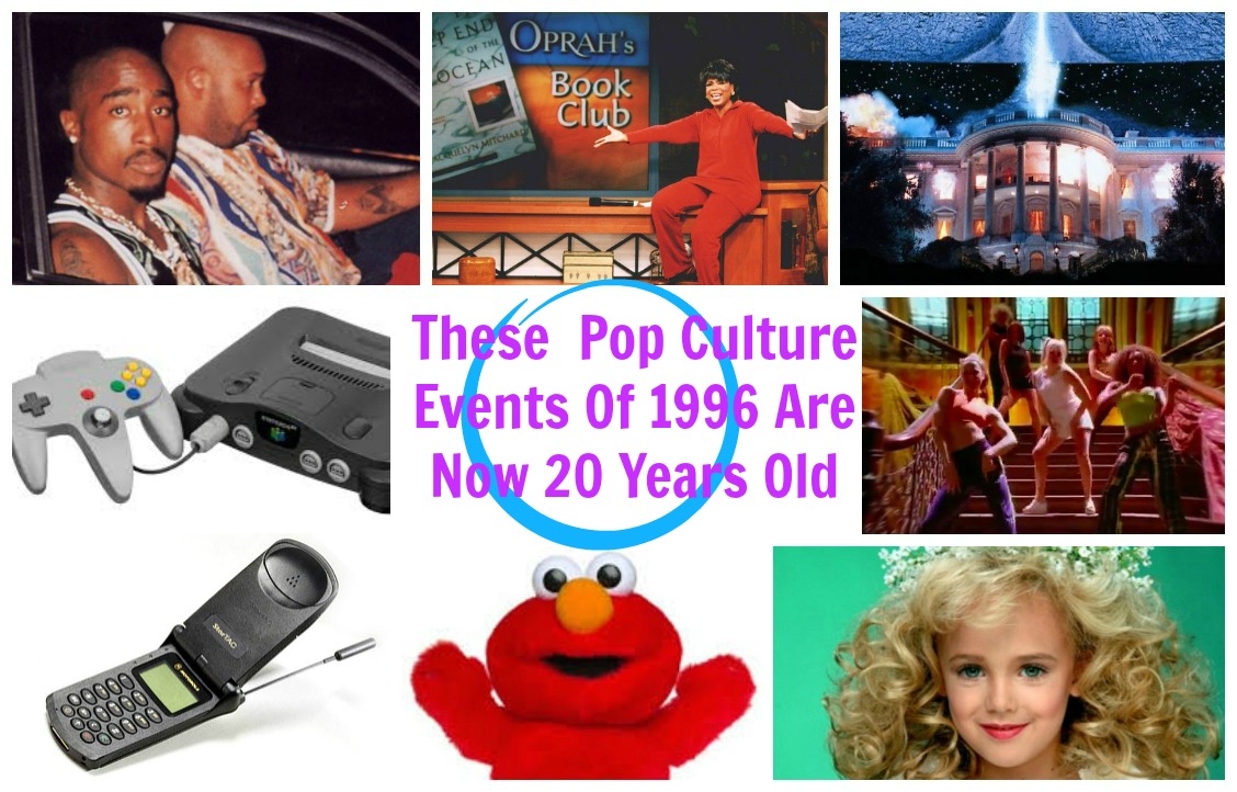 Top Events Of 1996 Turning 20 In 2016